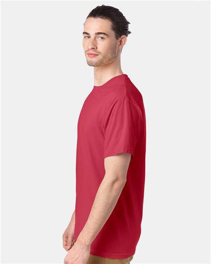 ComfortWash by Hanes Garment-Dyed T-Shirt GDH100 Crimson Fall