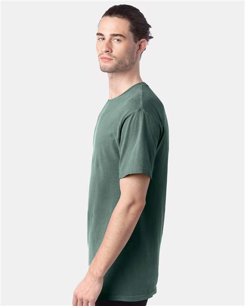 ComfortWash by Hanes Garment-Dyed T-Shirt GDH100 Cypress Green