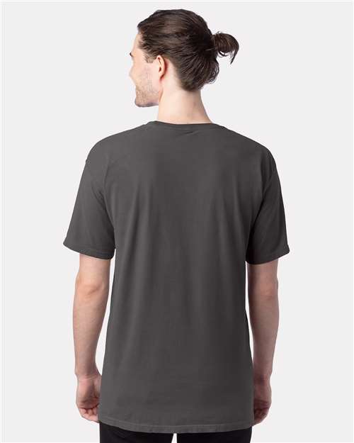 ComfortWash by Hanes Garment-Dyed T-Shirt GDH100 New Railroad Grey