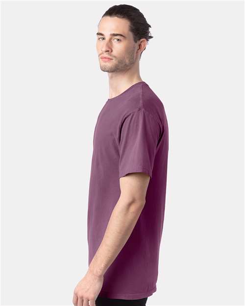ComfortWash by Hanes Garment-Dyed T-Shirt GDH100 Purple Plum Raisin