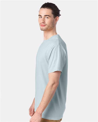ComfortWash by Hanes Garment-Dyed T-Shirt GDH100 Soothing Blue