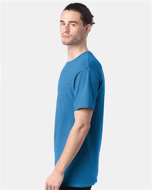 ComfortWash by Hanes Garment-Dyed T-Shirt GDH100 Summer Sky Blue