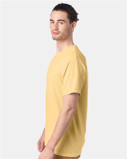 ComfortWash by Hanes Garment-Dyed T-Shirt GDH100 Summer Squash Yellow