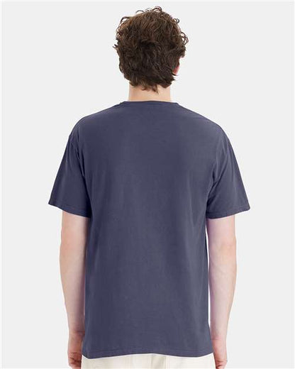 ComfortWash by Hanes Garment-Dyed Pocket T-Shirt GDH150 Anchor Slate