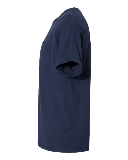 ComfortWash by Hanes Garment-Dyed Pocket T-Shirt GDH150 Navy