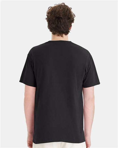 ComfortWash by Hanes Garment-Dyed Pocket T-Shirt GDH150 Black