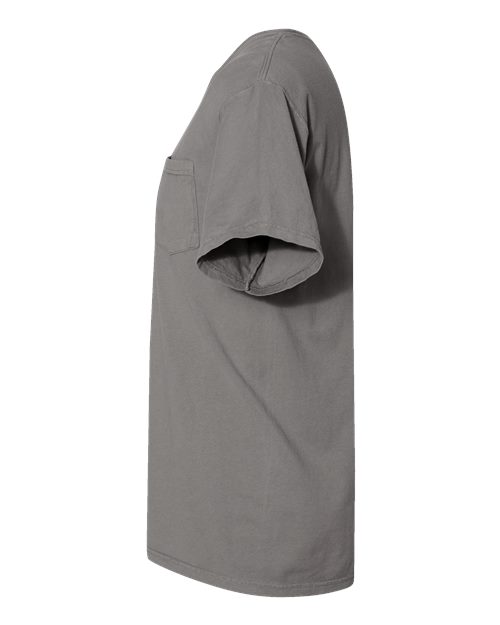 ComfortWash by Hanes Garment-Dyed Pocket T-Shirt GDH150 Concrete Grey