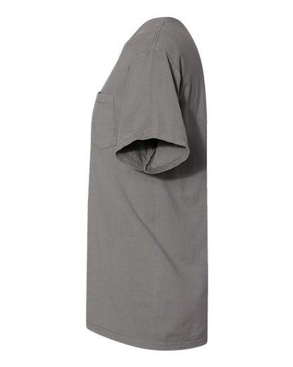 ComfortWash by Hanes Garment-Dyed Pocket T-Shirt GDH150 Concrete Grey