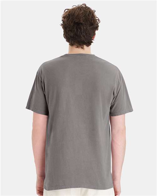 ComfortWash by Hanes Garment-Dyed Pocket T-Shirt GDH150 Concrete Grey