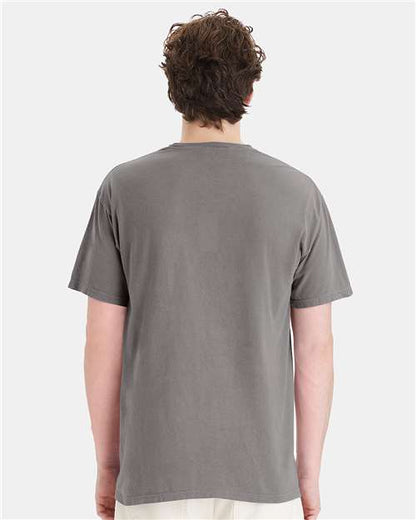 ComfortWash by Hanes Garment-Dyed Pocket T-Shirt GDH150 Concrete Grey