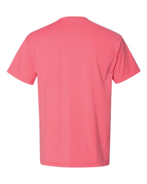 ComfortWash by Hanes Garment-Dyed Pocket T-Shirt GDH150 Coral Craze
