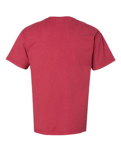 ComfortWash by Hanes Garment-Dyed Pocket T-Shirt GDH150 Crimson Fall