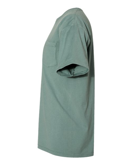 ComfortWash by Hanes Garment-Dyed Pocket T-Shirt GDH150 Cypress Green