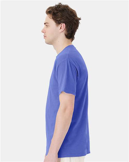 ComfortWash by Hanes Garment-Dyed Pocket T-Shirt GDH150 Deep Forte Blue