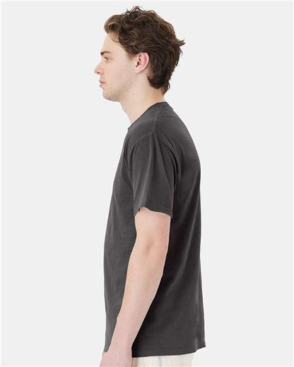 ComfortWash by Hanes Garment-Dyed Pocket T-Shirt GDH150 New Railroad Grey