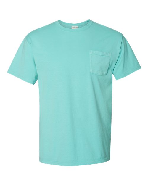 ComfortWash by Hanes Garment-Dyed Pocket T-Shirt GDH150 Mint