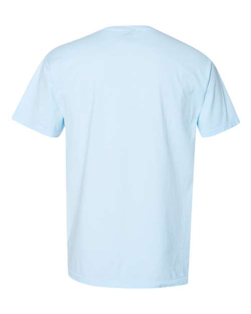 ComfortWash by Hanes Garment-Dyed Pocket T-Shirt GDH150 Soothing Blue