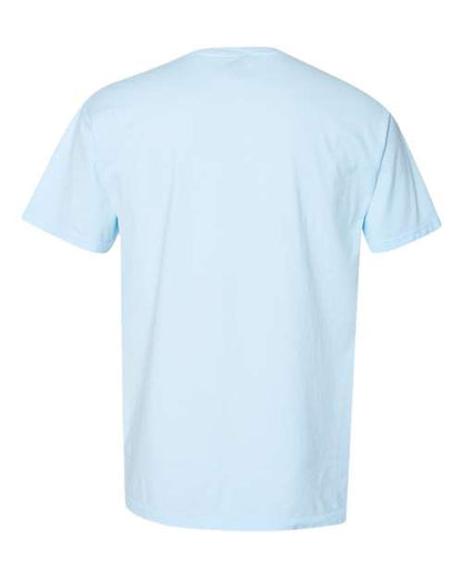 ComfortWash by Hanes Garment-Dyed Pocket T-Shirt GDH150 Soothing Blue