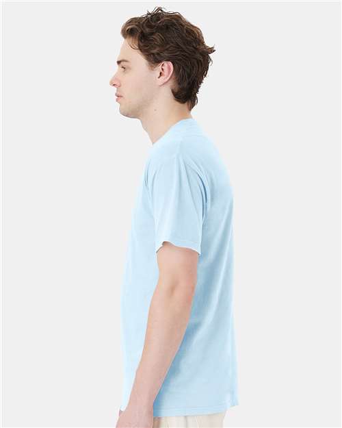 ComfortWash by Hanes Garment-Dyed Pocket T-Shirt GDH150 Soothing Blue