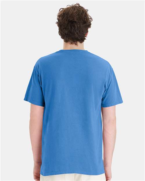 ComfortWash by Hanes Garment-Dyed Pocket T-Shirt GDH150 Summer Sky Blue