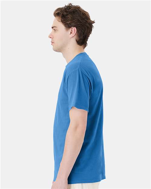 ComfortWash by Hanes Garment-Dyed Pocket T-Shirt GDH150 Summer Sky Blue