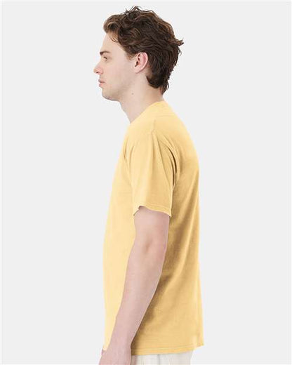 ComfortWash by Hanes Garment-Dyed Pocket T-Shirt GDH150 Summer Squash Yellow