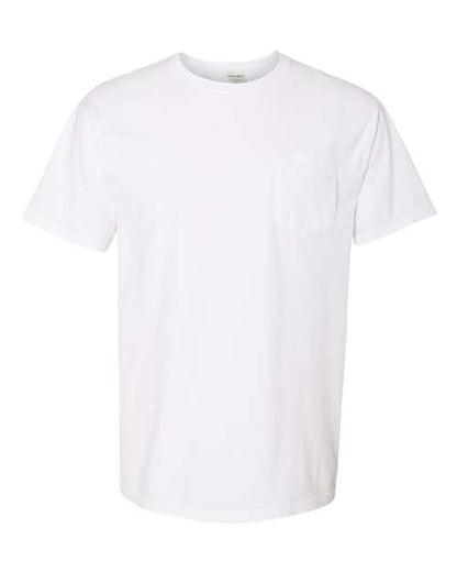ComfortWash by Hanes Garment-Dyed Pocket T-Shirt GDH150 White