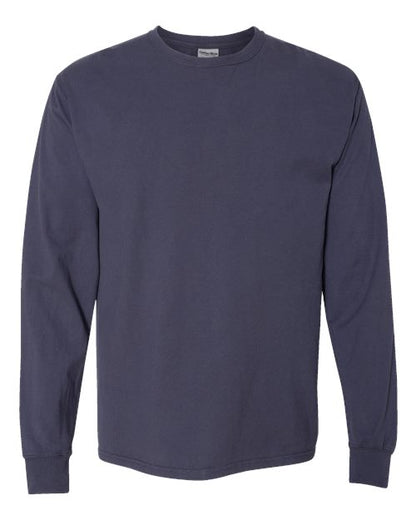 ComfortWash by Hanes Garment-Dyed Long Sleeve T-Shirt GDH200 Anchor Slate