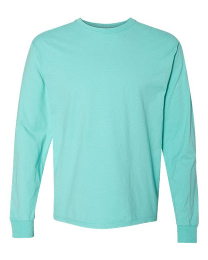 ComfortWash by Hanes Garment-Dyed Long Sleeve T-Shirt GDH200 Mint