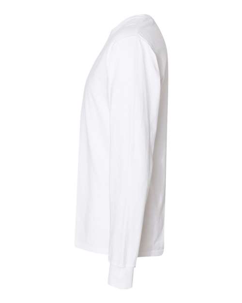 ComfortWash by Hanes Garment-Dyed Long Sleeve T-Shirt GDH200 White