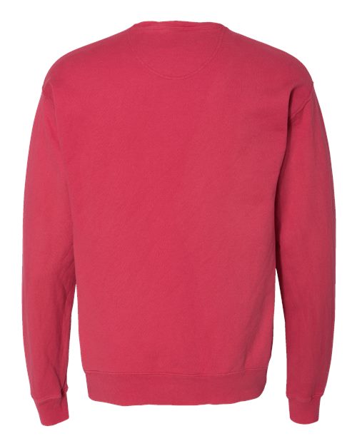 ComfortWash by Hanes Garment-Dyed Crewneck Sweatshirt GDH400 Crimson Fall