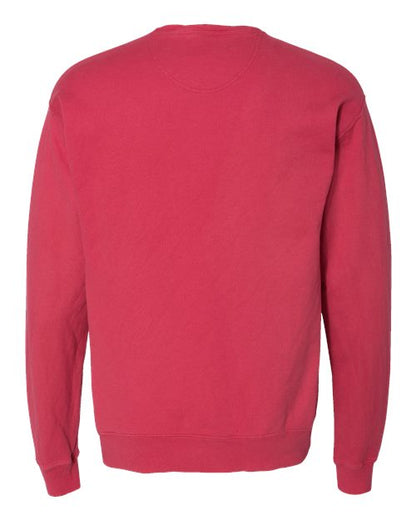 ComfortWash by Hanes Garment-Dyed Crewneck Sweatshirt GDH400 Crimson Fall