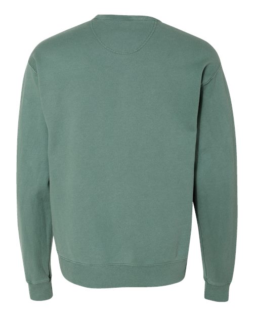 ComfortWash by Hanes Garment-Dyed Crewneck Sweatshirt GDH400 Cypress Green