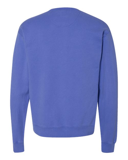ComfortWash by Hanes Garment-Dyed Crewneck Sweatshirt GDH400 Deep Forte Blue
