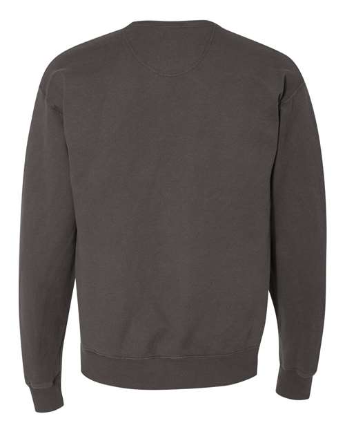 ComfortWash by Hanes Garment-Dyed Crewneck Sweatshirt GDH400 New Railroad Grey