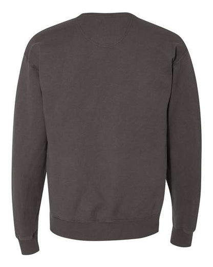 ComfortWash by Hanes Garment-Dyed Crewneck Sweatshirt GDH400 New Railroad Grey