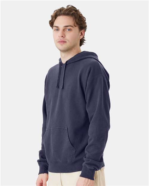 ComfortWash by Hanes Garment-Dyed Unisex Hooded Sweatshirt GDH450 Anchor Slate
