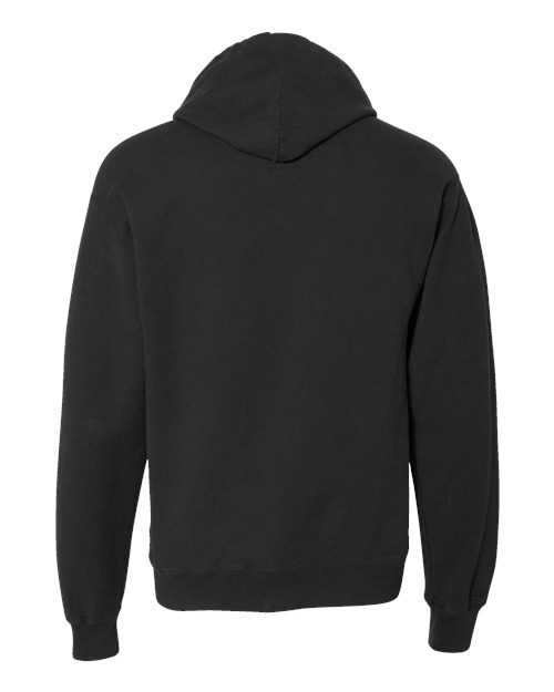 ComfortWash by Hanes Garment-Dyed Unisex Hooded Sweatshirt GDH450 Black