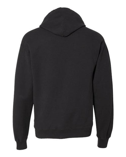 ComfortWash by Hanes Garment-Dyed Unisex Hooded Sweatshirt GDH450 Black