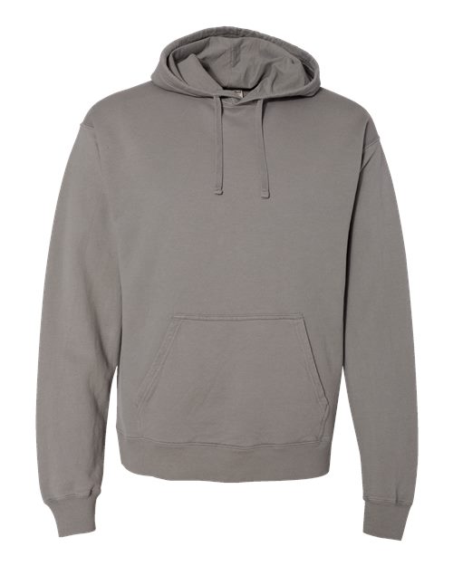 ComfortWash by Hanes Garment-Dyed Unisex Hooded Sweatshirt GDH450 Concrete Grey