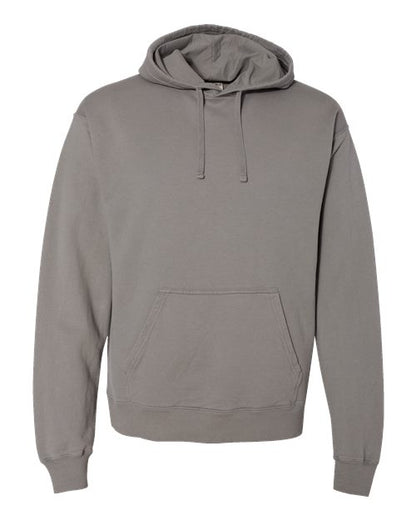 ComfortWash by Hanes Garment-Dyed Unisex Hooded Sweatshirt GDH450 Concrete Grey