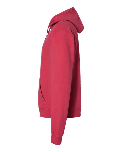 ComfortWash by Hanes Garment-Dyed Unisex Hooded Sweatshirt GDH450 Crimson Fall