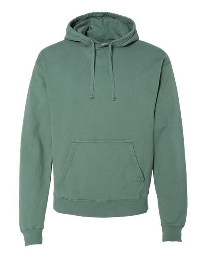 ComfortWash by Hanes Garment-Dyed Unisex Hooded Sweatshirt GDH450 Cypress Green