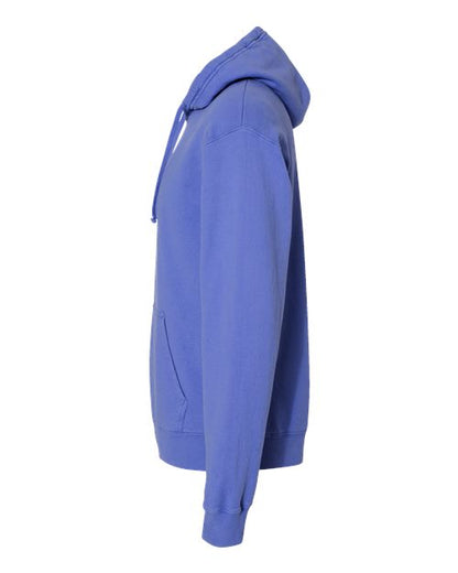 ComfortWash by Hanes Garment-Dyed Unisex Hooded Sweatshirt GDH450 Deep Forte Blue