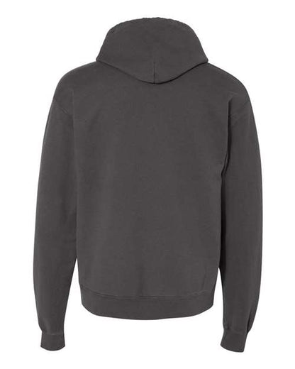 ComfortWash by Hanes Garment-Dyed Unisex Hooded Sweatshirt GDH450 New Railroad Grey