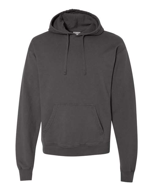 ComfortWash by Hanes Garment-Dyed Unisex Hooded Sweatshirt GDH450 New Railroad Grey