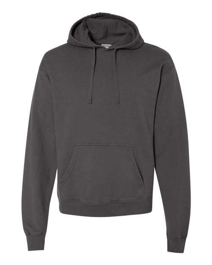 ComfortWash by Hanes Garment-Dyed Unisex Hooded Sweatshirt GDH450 New Railroad Grey