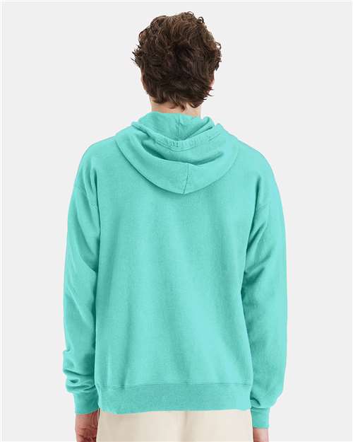 ComfortWash by Hanes Garment-Dyed Unisex Hooded Sweatshirt GDH450 Mint