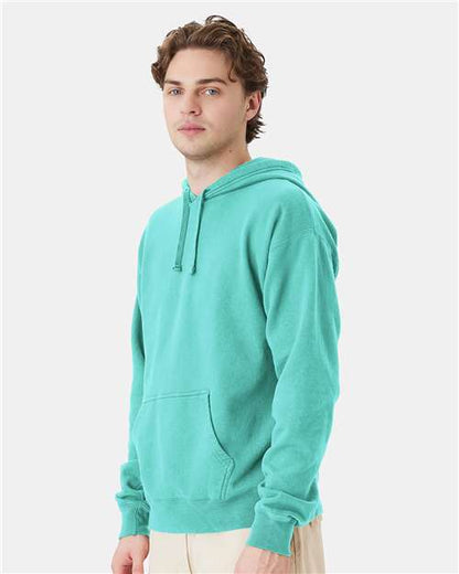 ComfortWash by Hanes Garment-Dyed Unisex Hooded Sweatshirt GDH450 Mint