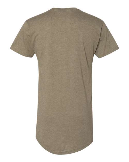 BELLA + CANVAS Long Body Urban Tee 3006 Custom Embroidered Business Logo